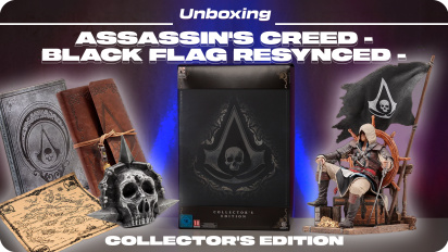 Assassin's Creed: Black Flag Resynced - فتح صندوق نسخة الجمع