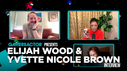 قصة عن أعضاء الطاقم والمحتالين - Among Us مقابلة مع Elijah Wood و Yvette Nicole Brown
