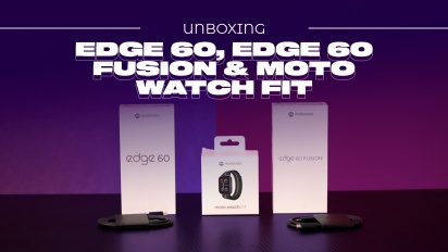 Motorola Edge 60, Edge 60 Fusion, and Watch Fit - فتح العبوة