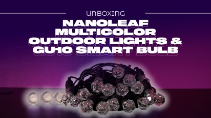 Nanoleaf Matter Multicolour Outdoor Lights & GU10 Smart Bulb - فتح العبوة
