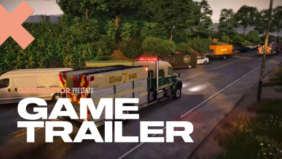 Firefighting Simulator: Ignite - مقطورة إطلاق شاحنة الإطفاء كينورث (PS5)